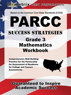 cover image of PARCC Success Strategies Grade 3 Mathematics Workbook